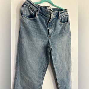 Abercrombie & Fitch Light Blue Straight Leg Jeans